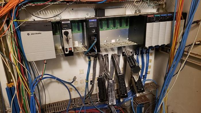 Used SHARP CHAIN SYSTEM C/W 5FT REDUCER BANDMILL