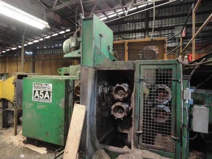 Used 1995 12" Nicholson A5A Debarker (RH)