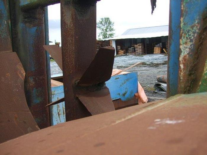 Used Log Firewood Block Splitter