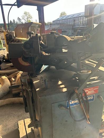 Used ARMSTRONG #2 RH BANDSAW GRINDER