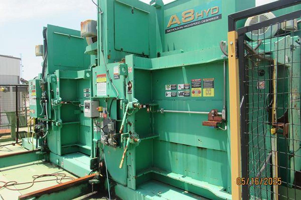 Used 2018 RH NICHOLSON A8 - TANDEM RING DEBARKER