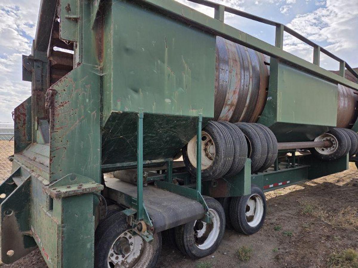 Used 8X30 PORTABLE DRUM DEBARKER