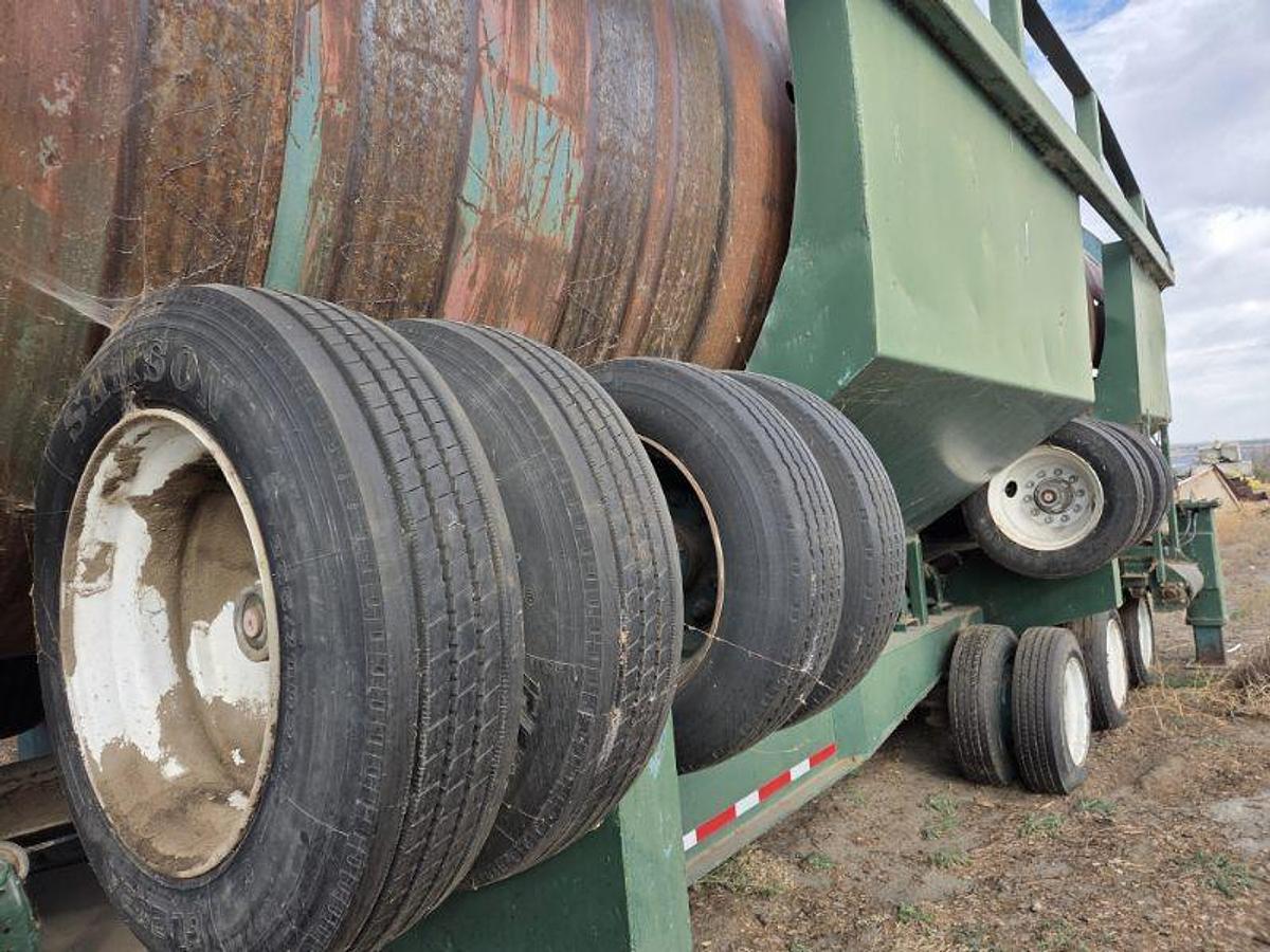 Used 8X30 PORTABLE DRUM DEBARKER