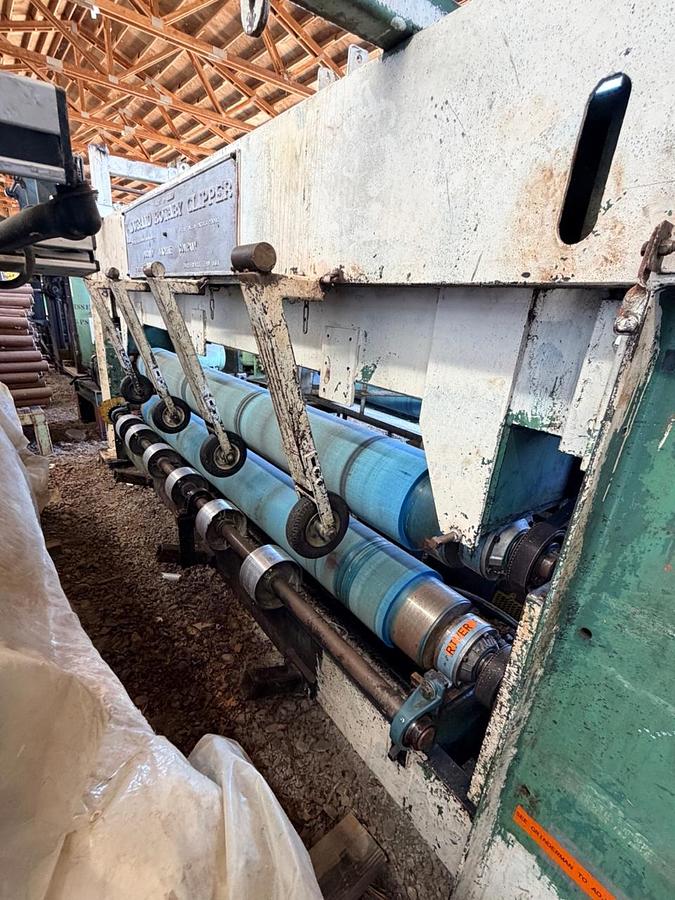 Used Durand Raute Rotary Green Veneer Clipper