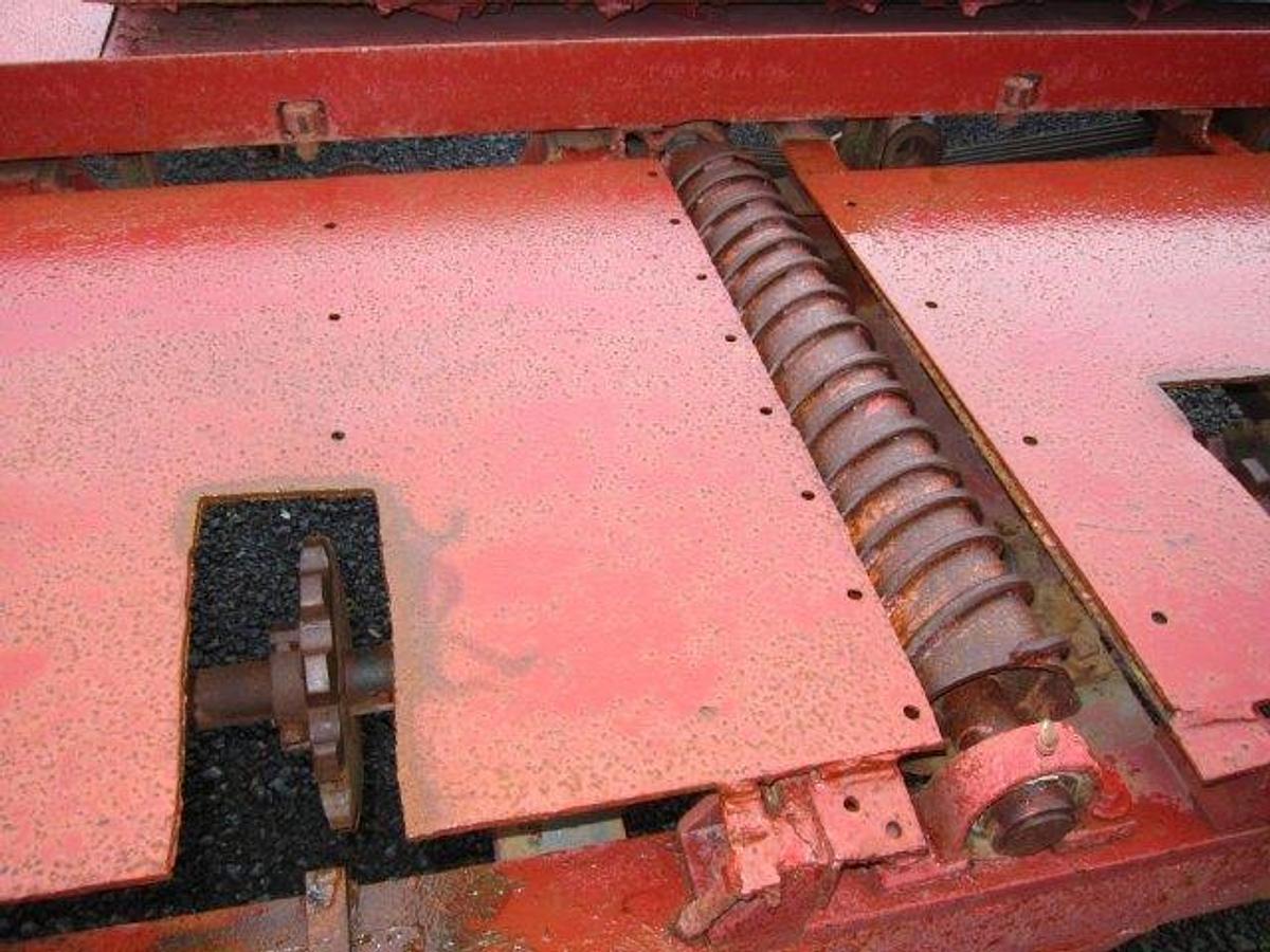 Used Newman M-55 Single Pineapple Planer Infeed Table