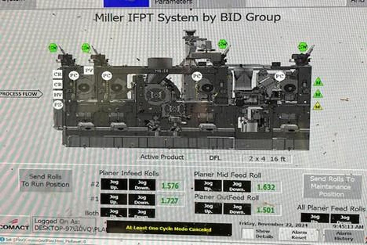Used COASTAL PLANERMILL PACKAGE