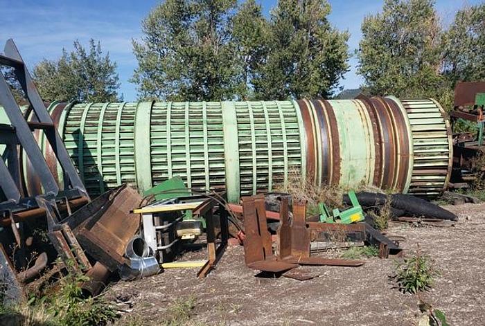 Used 9 X 40 DRUM DEBARKER