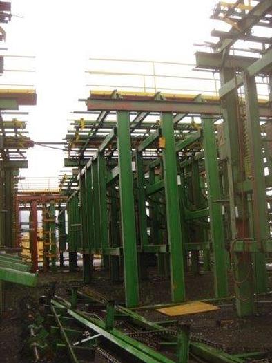 Used 68 Bin Newnes J-Bar Lumber Sorter - Left Hand