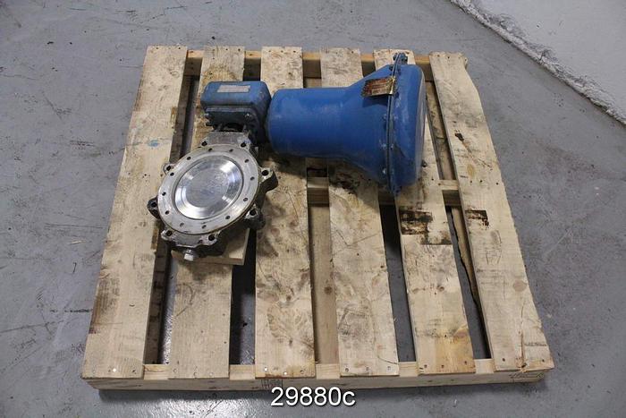 Used Dezurik 916756 8" Butterfly Control Valve #29880