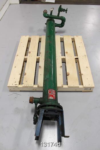 Used Itt WV-66-63 Heat Exchanger, 6" Dia X 6 Ft. Long, Shell And Tube #13174