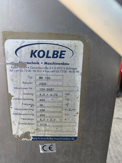Used KOLBE MIXER GRINDER