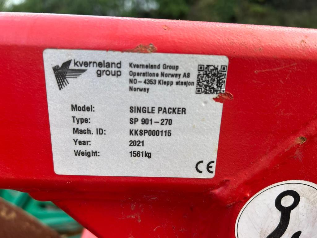 Used Kverneland SP Packer Roller