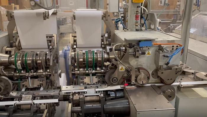 Used (visible in production) 2016 CURIONI SUN MASTER 355 (with double handles unit - Flat handles & twisted handles)