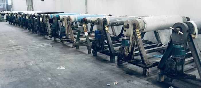 Used A-FRAMES TROLLEY FOR WINDING IN BIG BATCH