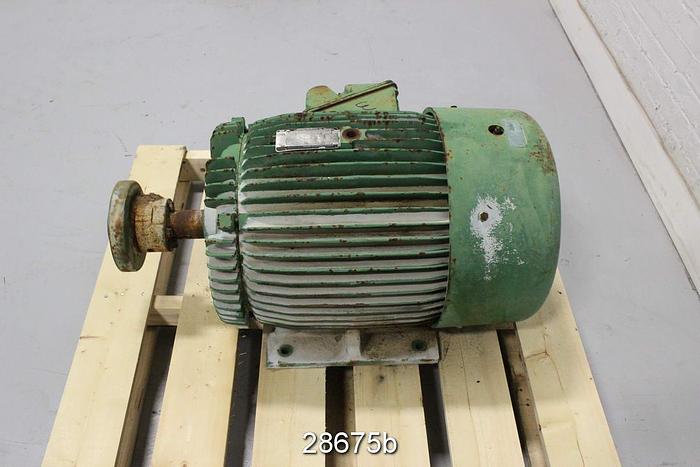 Used Toshiba B0604FLF3BMHD AC Motor, 60 HP, 1755 RPM #28675