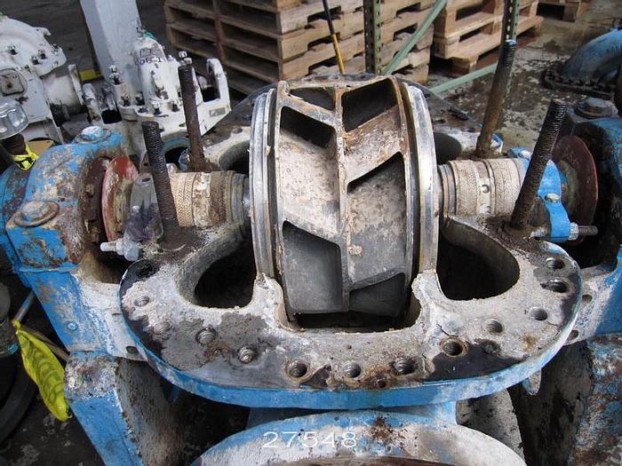 Used Goulds 3415 Goulds 3415 Pump, 16X18X18, 17.25" Diameter Impeller, Stainless Steel Casing, Stainless Steel Impeller, 10,000 Gpm, 93' Head #27548