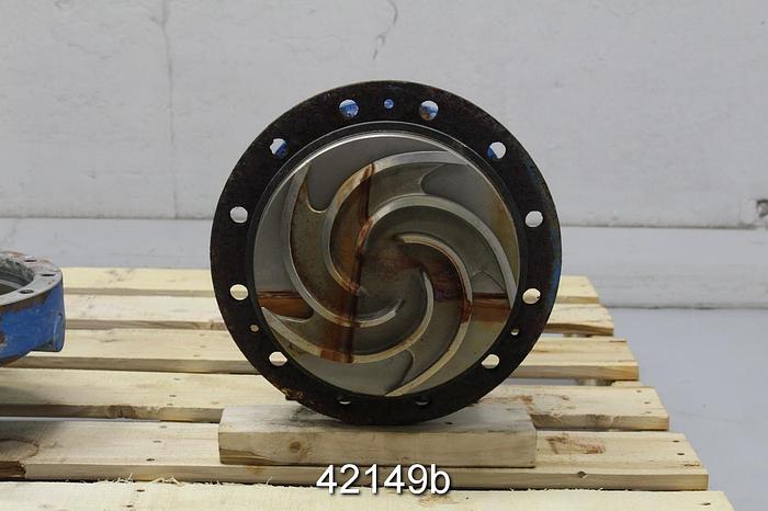 Used Goulds 3196 1.5x3x10 Pump, Stainless Steel Casing #42149