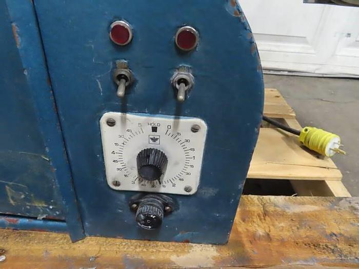 Used PATTERSON LAB TWIN SHELL BLENDER - S/S - WITH HIGH INTENSITY BAR