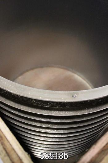 Unused Voith 5 Pressure Screen Basket, 0.005" Slots #33518