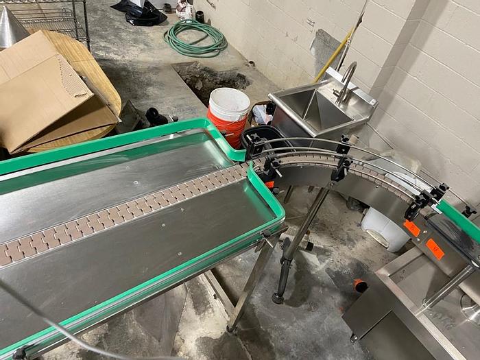 Used Filling Line, Bottles, Filler, ROPP Capper, Labeler #A743527