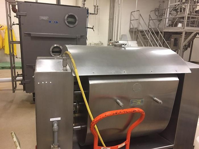 Used Mixer, Dough, Peerless, 250 lb, Mdl 3HM, 15/7.5 HP #S741050