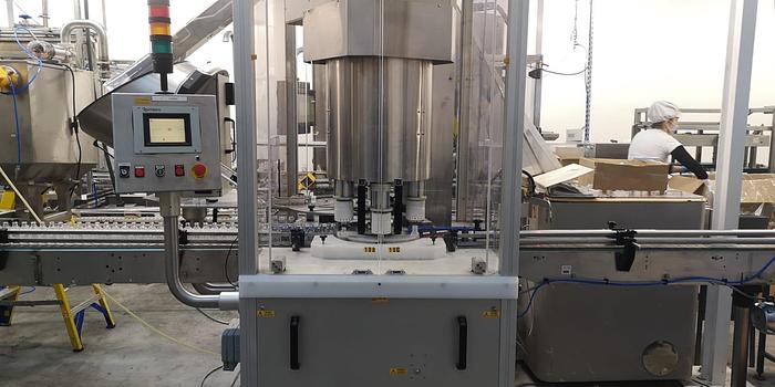Used KING KT340 10hd Automatic Liquid Filling Line