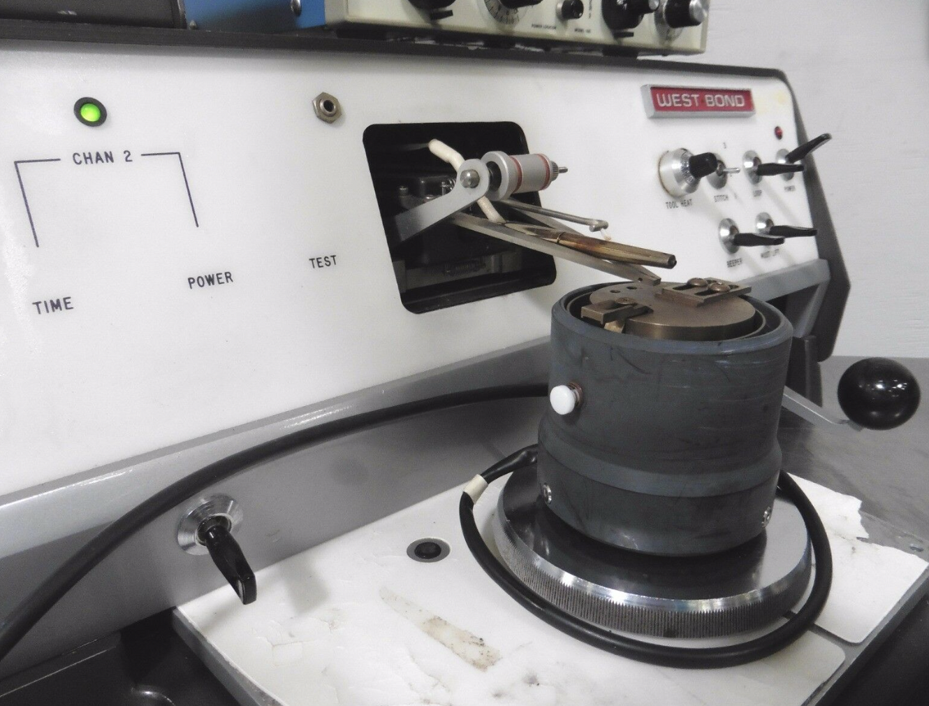 Used West-Bond 7400A Ultrasonic 45° Feed Wedge Wire Bonder (refurbished)