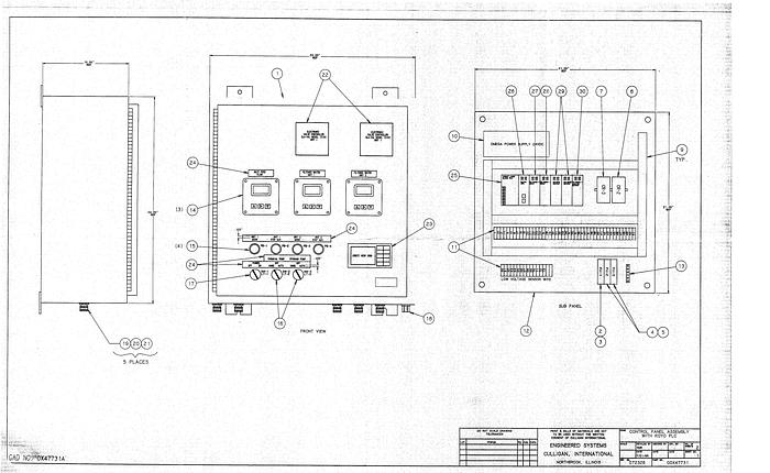 Used Culligan  Water Filtration System, 10 Ft. Dia, 550 Gpm, Goulds 319Lxt-X, 6 X 8 X 15, 12 Hp , 1800 Rpm, 160 Gpm Feed Pump, (2) Multimedia Steel Filter Tanks, Related Piping And Controls #20201