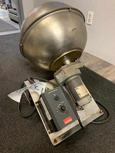 Used Stainless Steel Lab Size Coating / Mix Pan