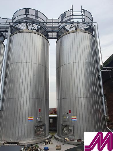 Used 50,000 Litre Stainless Steel Insulated & Clad Storage Tank