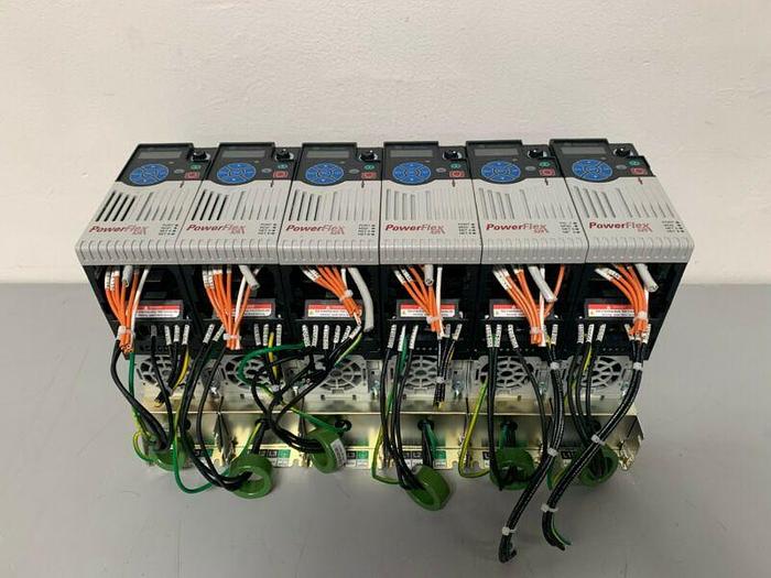 Used 25B-D1P4N104 Allen-Bradley Series A PowerFlex 525 0.5 HP/380-480V/47-63Hz