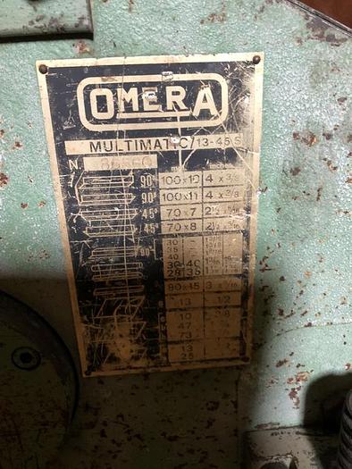 Usato PUNZONATRICE N° 8 OMERA MULTIMATIC 13/45 S