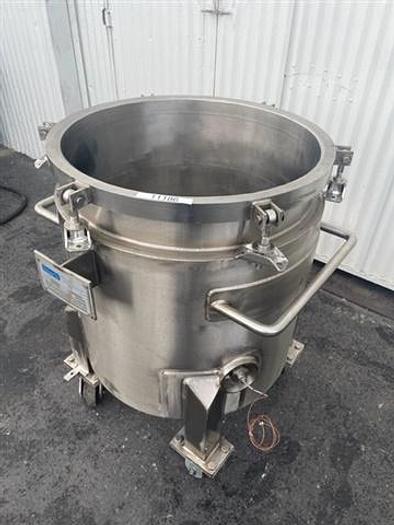 Used 40 GALLON ROBERTS MIX CAN - S/S - JACKETED - 24" X 24" 