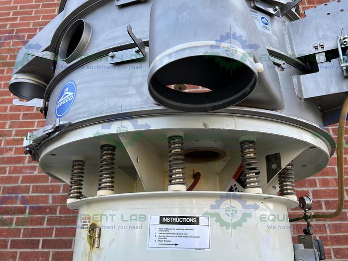 Used Sweco  OC48SS888  Stainless Steel 48" Vibratory  Energy Separator