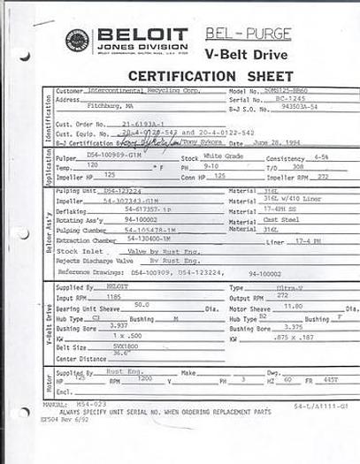 Used 2005 ANDRITZ FS2 #15199