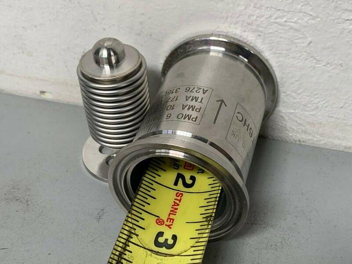 Used Spirax Sarco BT6HC Stainless Steel Balanced Check Valve 145PSIG