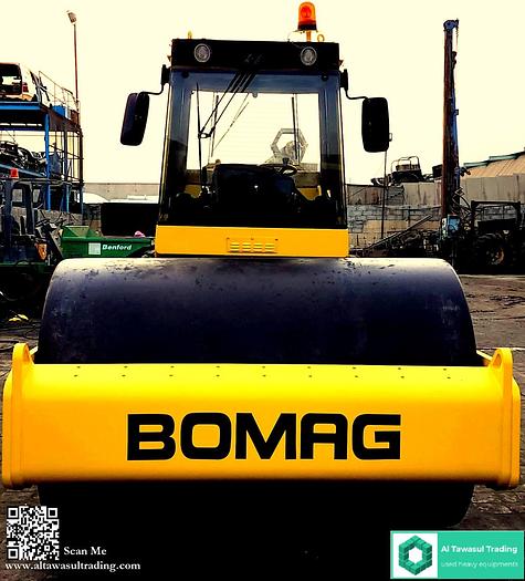 Used 2010 BOMAG BW 211D-40 Single Drum Roller