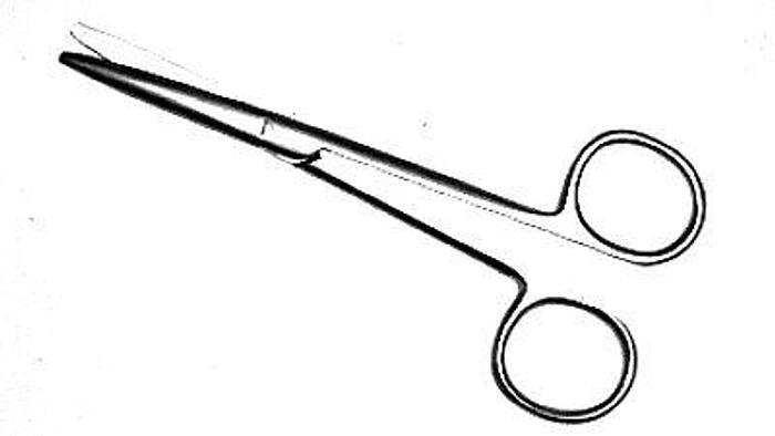 Used Ophthalmic Scissor Strabismus Straight 115mm (4-1/2in)