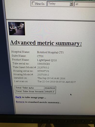 Refurbished 2004 General Electric (GE) LightSpeed Qx/i 4