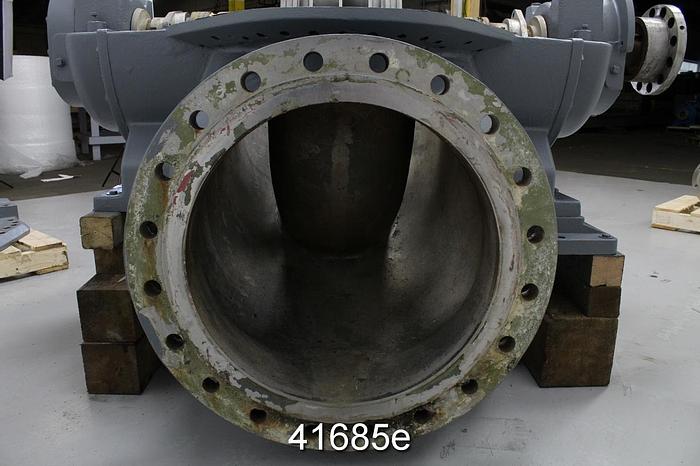 Used Sulzer ZUU-50 Double Suction Fan Pump, 20x24, Stainless Steel #41685