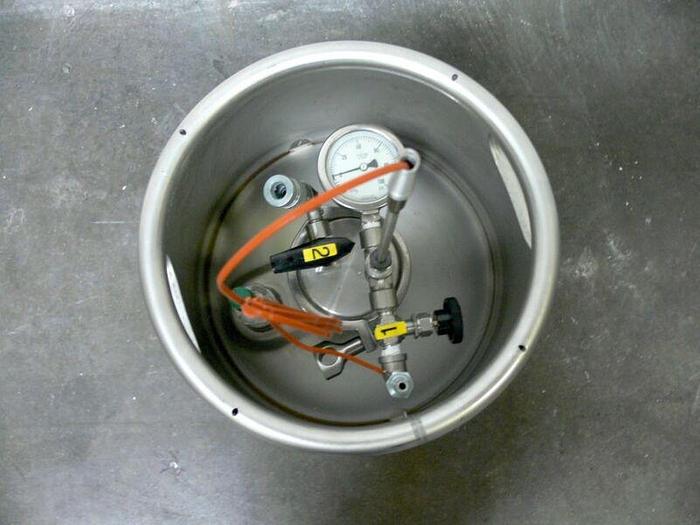 Used Ucon AG Container Systems KG 20 Liter 304 Stainless Steel Keg / Pressure Vessel