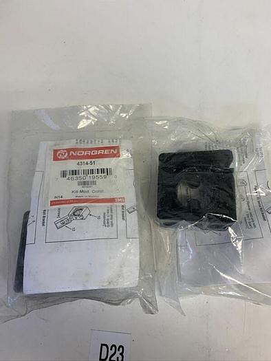 Norgren 4314-51 Connector Kit (Lot Of 2) New Sealed Fast Shipping!
