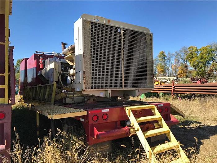 Used 2008 Ingersoll-Rand XHP1170 Air Compressor & Kubota 40KW GenSet