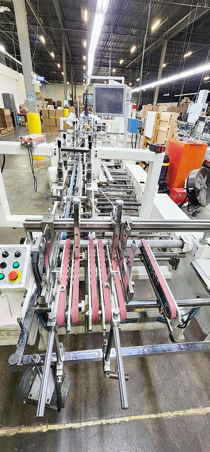 Used Masterwork BestFold MK 800 FBII High speed automatic folder-gluer