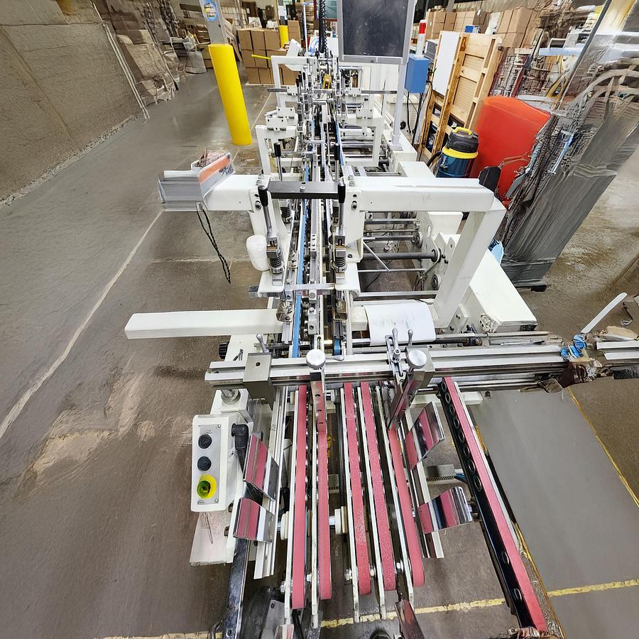 Used Masterwork BestFold MK 800 FBII High speed automatic folder-gluer