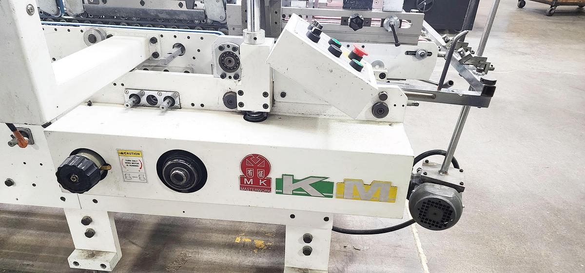 Used Masterwork BestFold MK 800 FBII High speed automatic folder-gluer