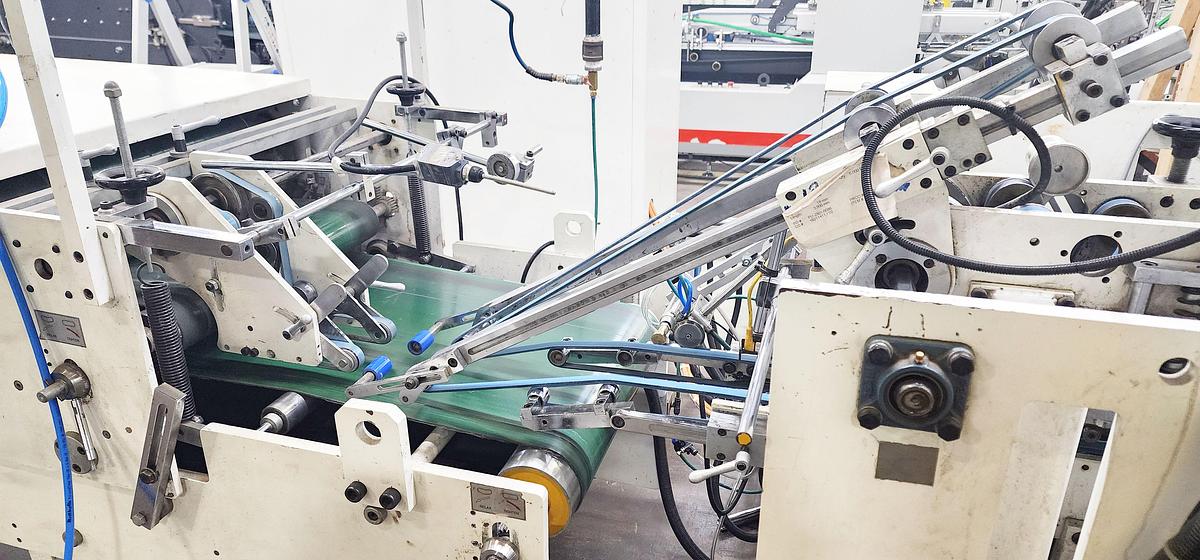 Used Masterwork BestFold MK 800 FBII High speed automatic folder-gluer