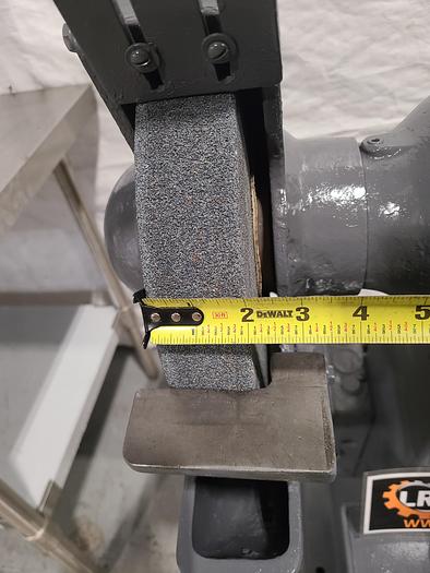 Used Bradford Admiral Double 1 Hp Heavy Duty 10" Grinder Grinding Wheel