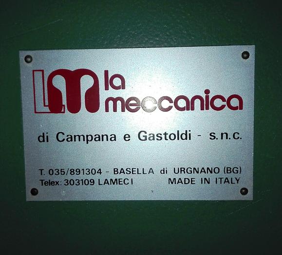 Used BATCH ROLLERS LA MECCANICA LM80