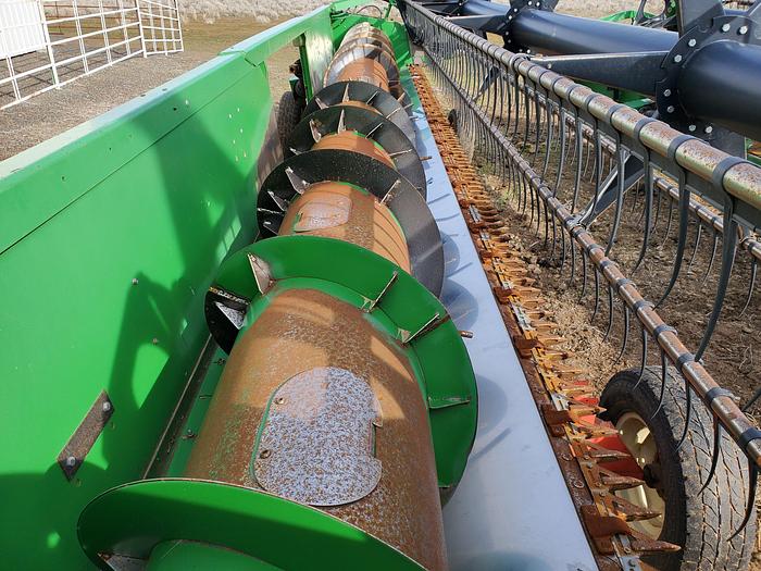 Used ** Auction ** 1996 John Deere 9500 SideHill Combine w/ 25' Header